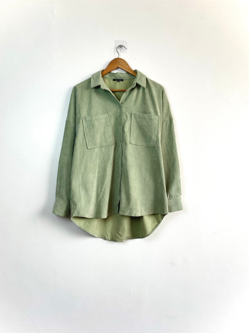 One More Story Corduroy Shirt-Chest 48