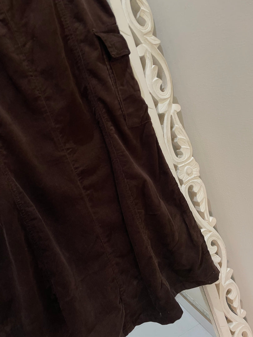 Lacoste Vintage Corduroy Skirt-Waist 28