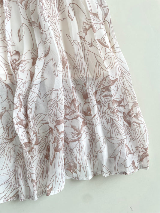 Pleated Pastel Skirt-Waist 26