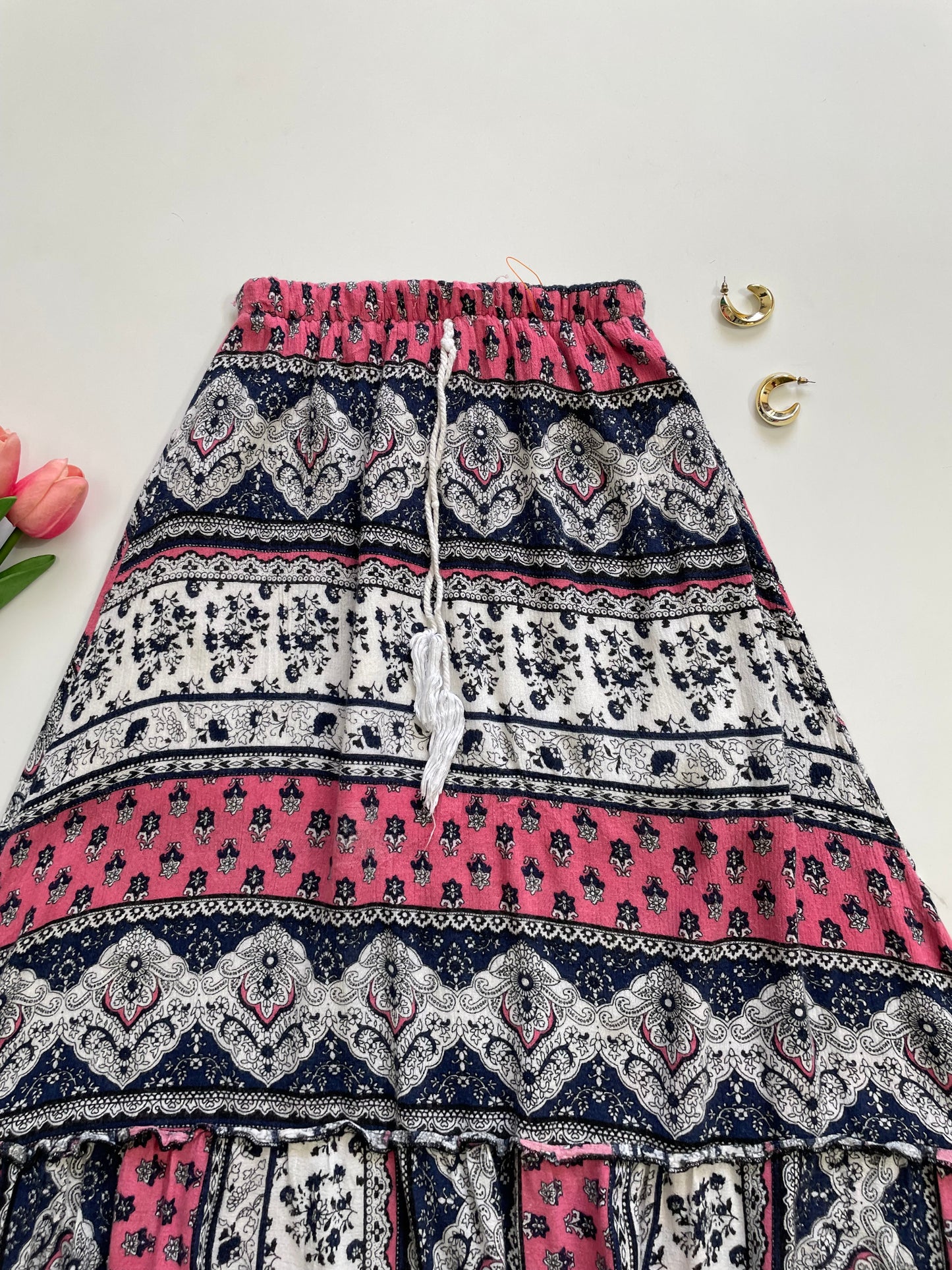 Emma & Elsa Cotton Skirt-Waist 22 to 24