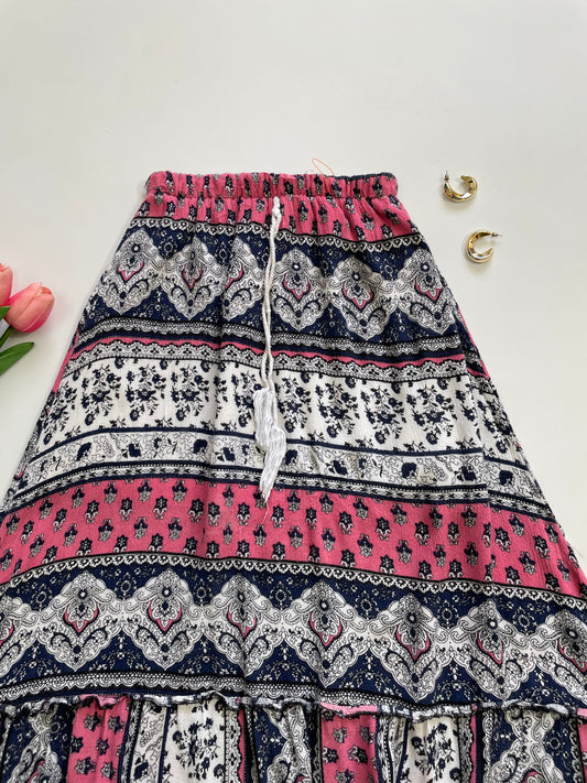 Emma & Elsa Cotton Skirt-Waist 22 to 24