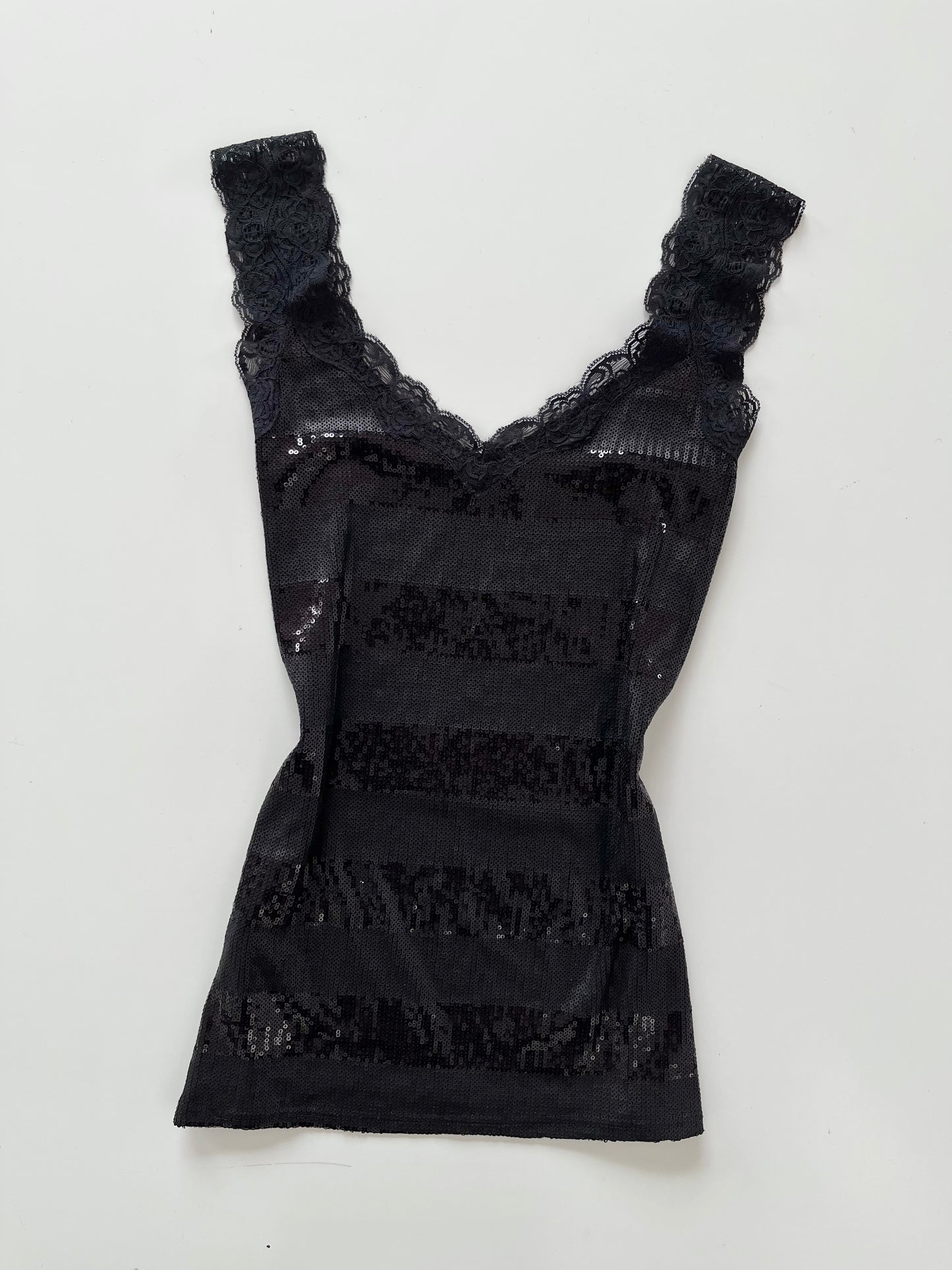Promod Sequin Lacy Top-Bust 38 to 40