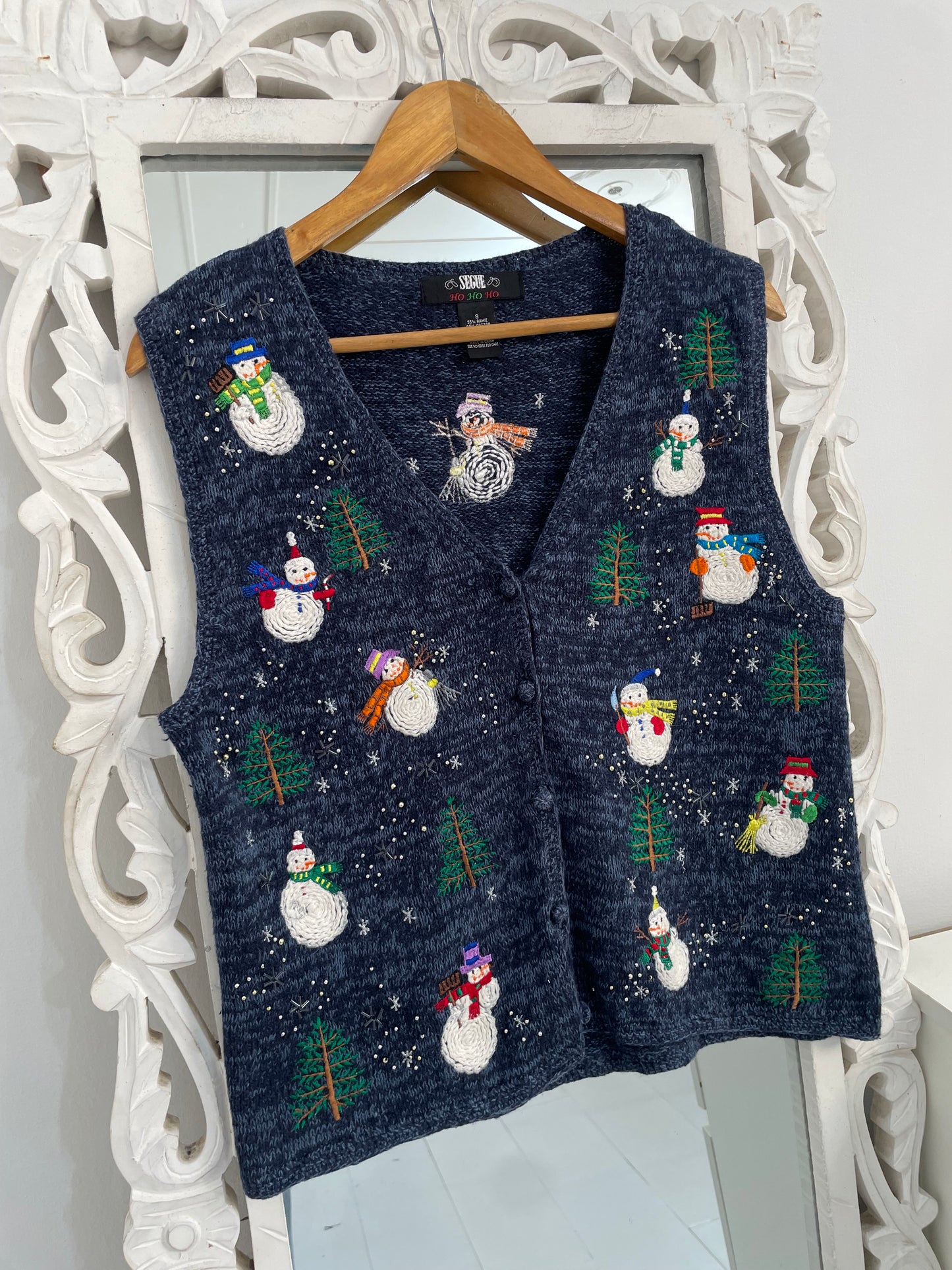 Christmas Sweater Vest-Bust 38