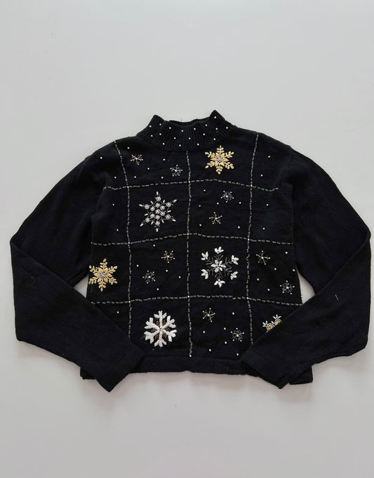 OHI Hand Embroidered Christmas Sweater-Bust 48