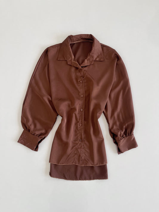 Satin Shirt-Bust 50 to 52