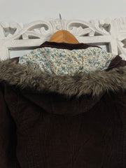 Vintage Corduroy Puffer Jacket-Chest 38