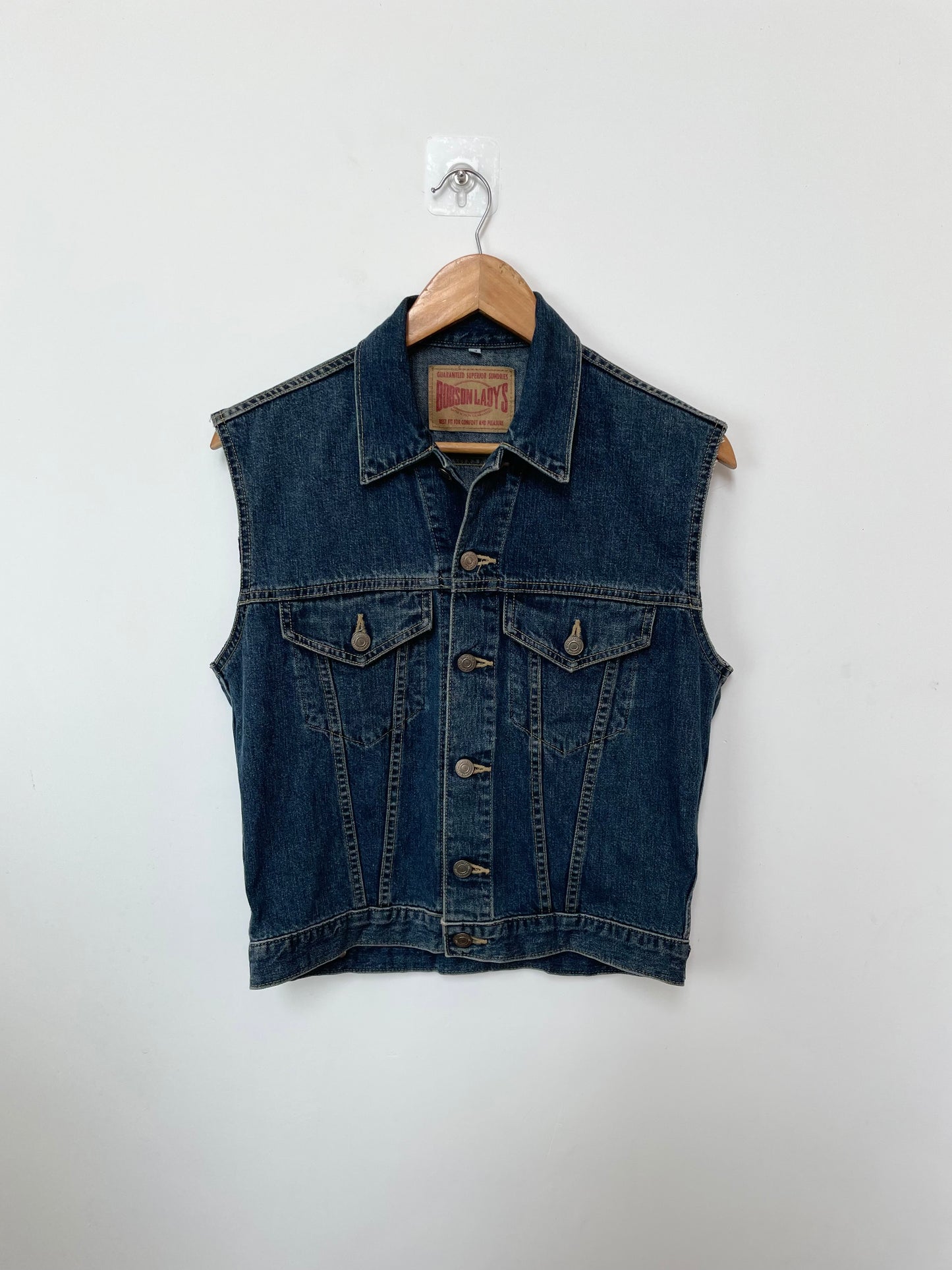 Bobson Lady’s Denim Vest-Bust 38