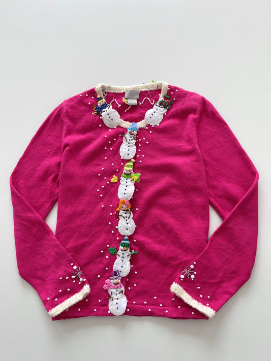 Derek Christmas Embroidered Sweater-Bust 40