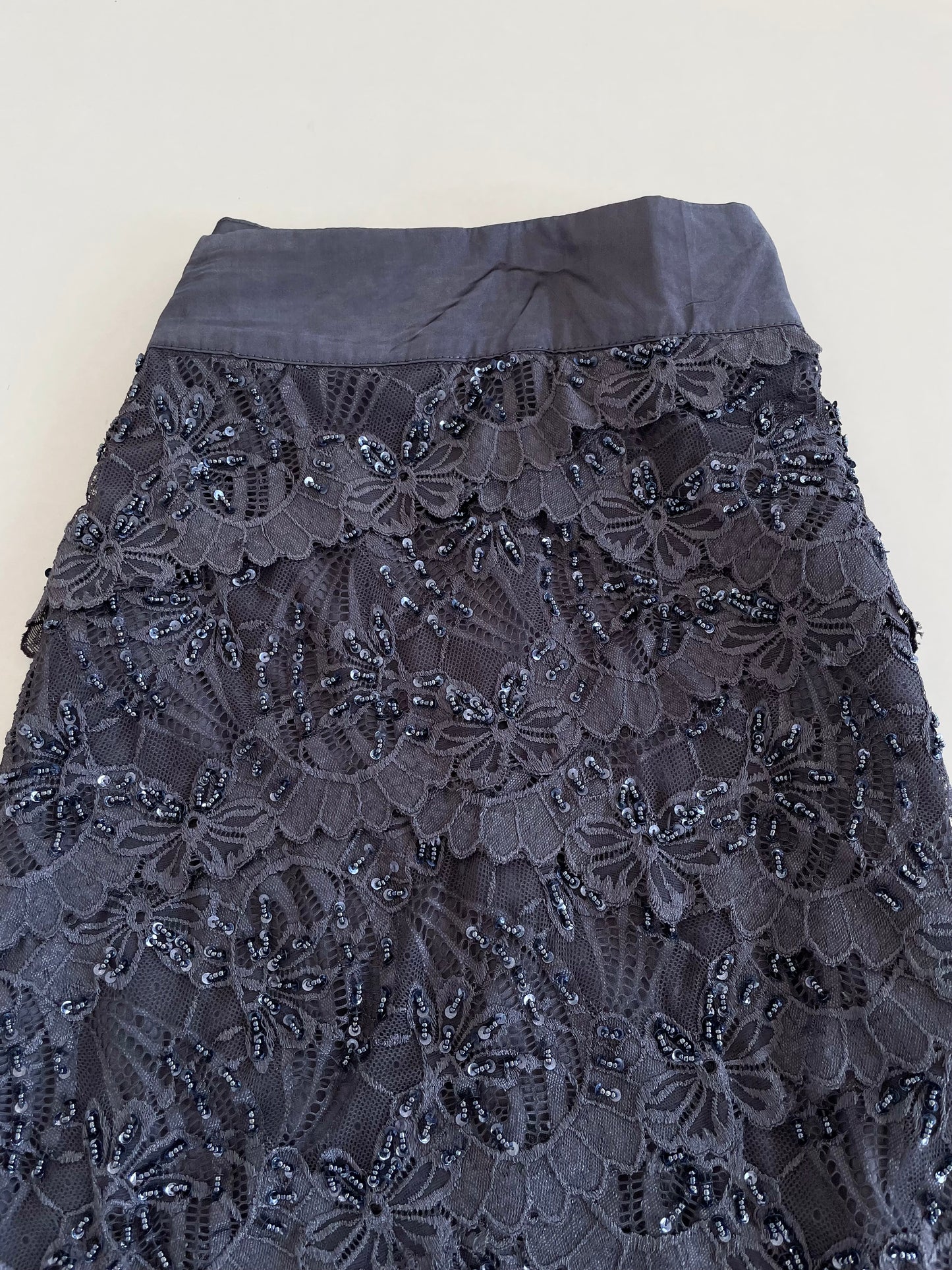 Le Chateau Embroidered Vintage Skirt-Waist 32