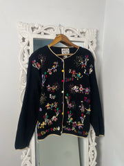 Heirloom Embroidered Sweater-Bust 46