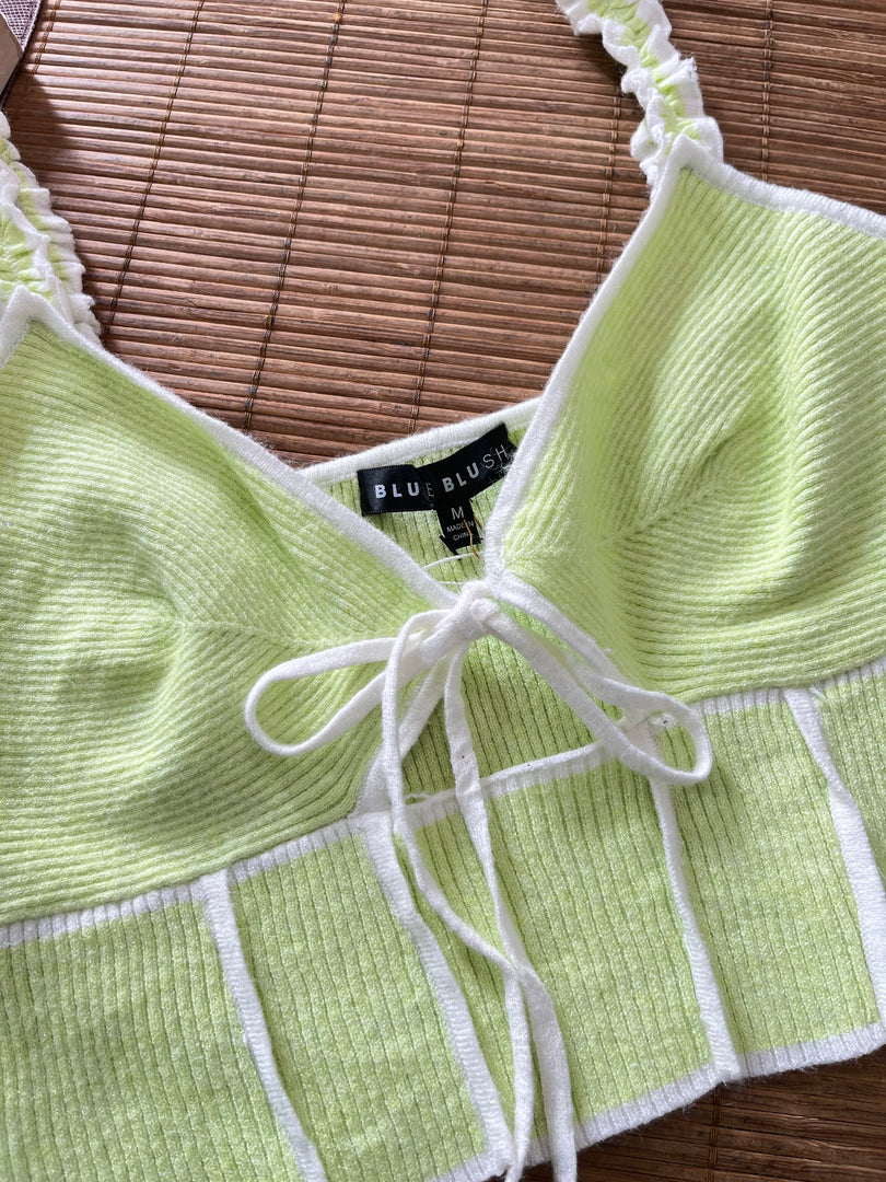 Blue Blush Top-Bust 28 to 30