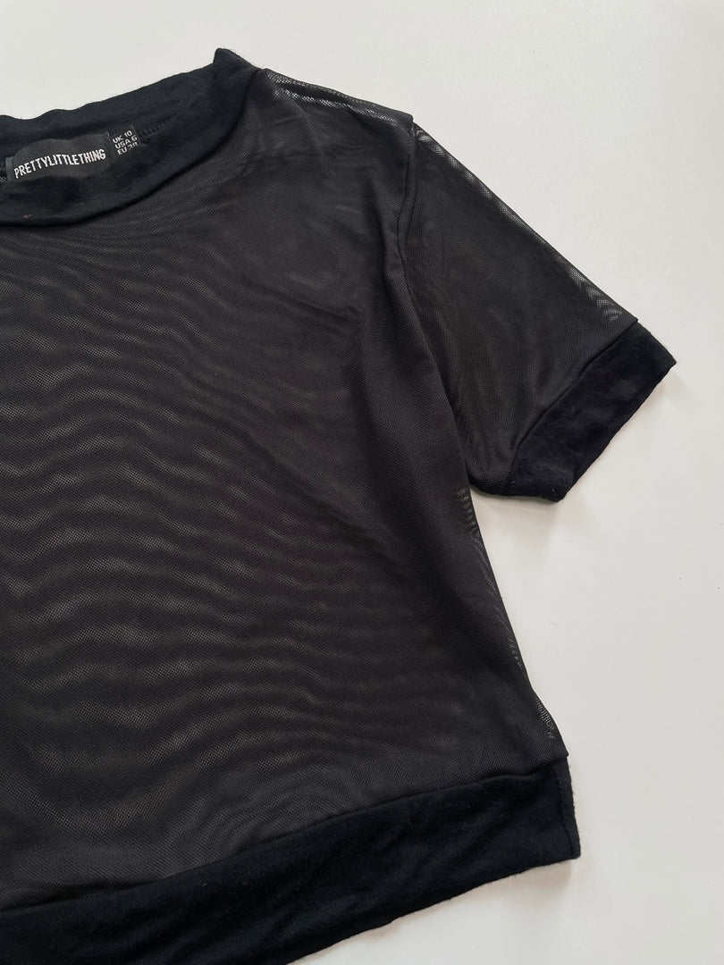 Prettylittlething Sheer Top-Bust 34 to 38