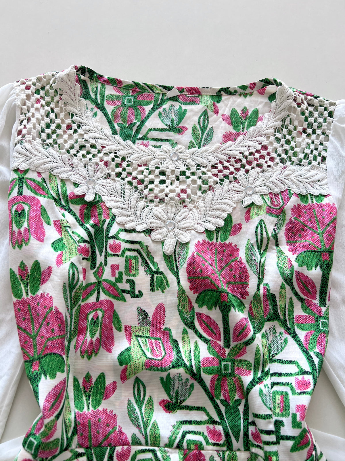 Vintage Lace Top-Bust 38