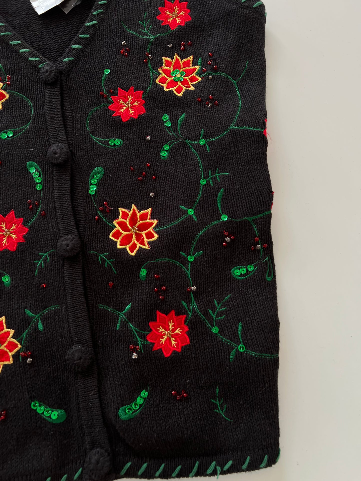 Holiday Editions Embroidered Sweater-Bust 50