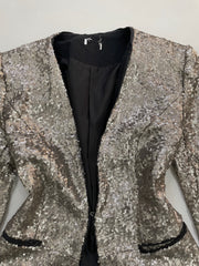 Sequin Blazer-Bust 36