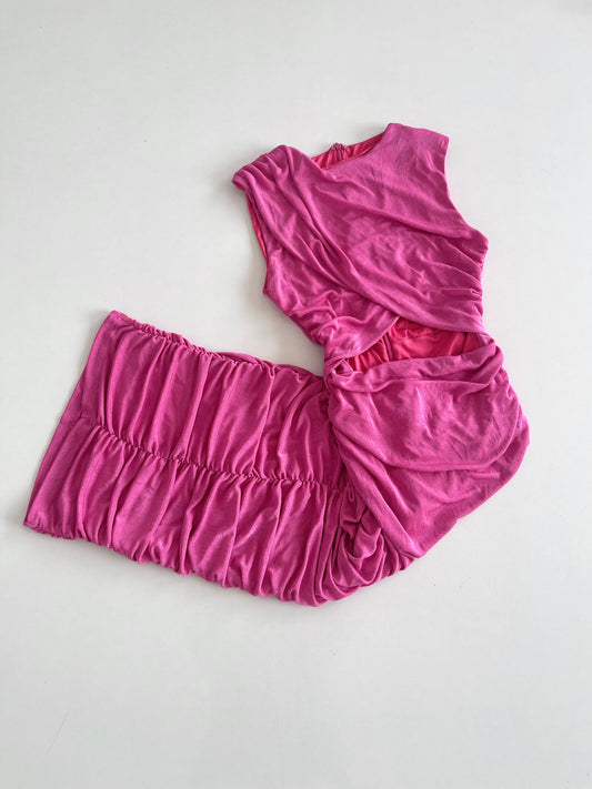 Showpo Ruched Cutout Dress-Bust 36 to 40