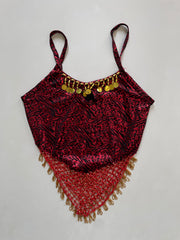 Rhinestone Top-Bust 28 to 32