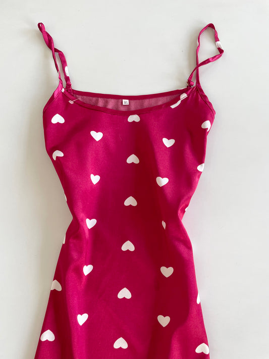 Satin Slip Dress -Bust 40