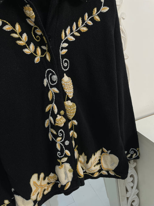 Storybook Knits Embroidered Sweater-Bust 44