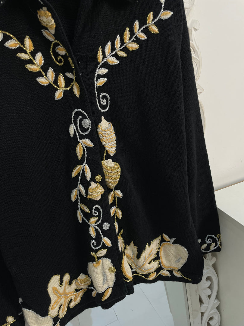 Storybook Knits Embroidered Sweater-Bust 44