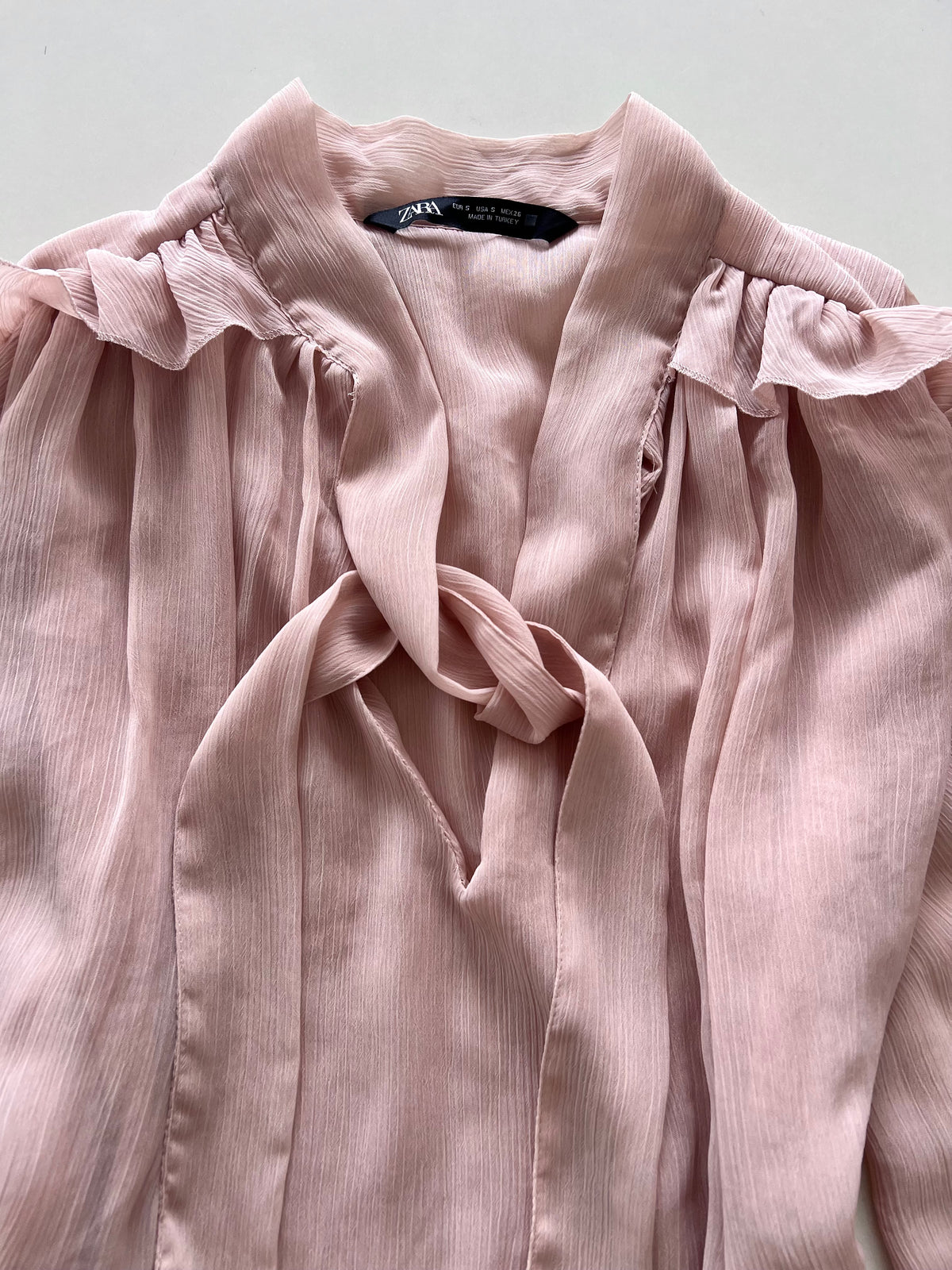 Zara Ruffle Top-Bust 36