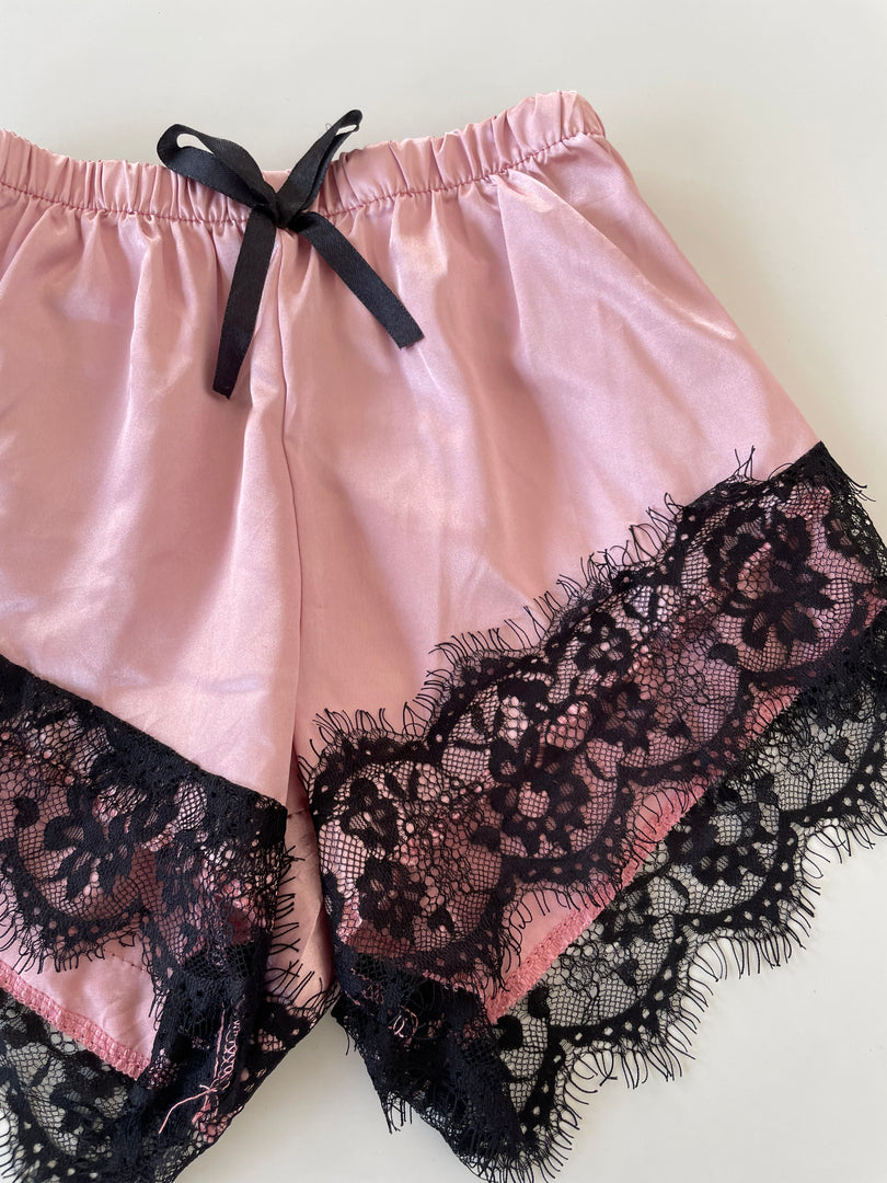 Satin Lace Shorts-Waist 24 to 26