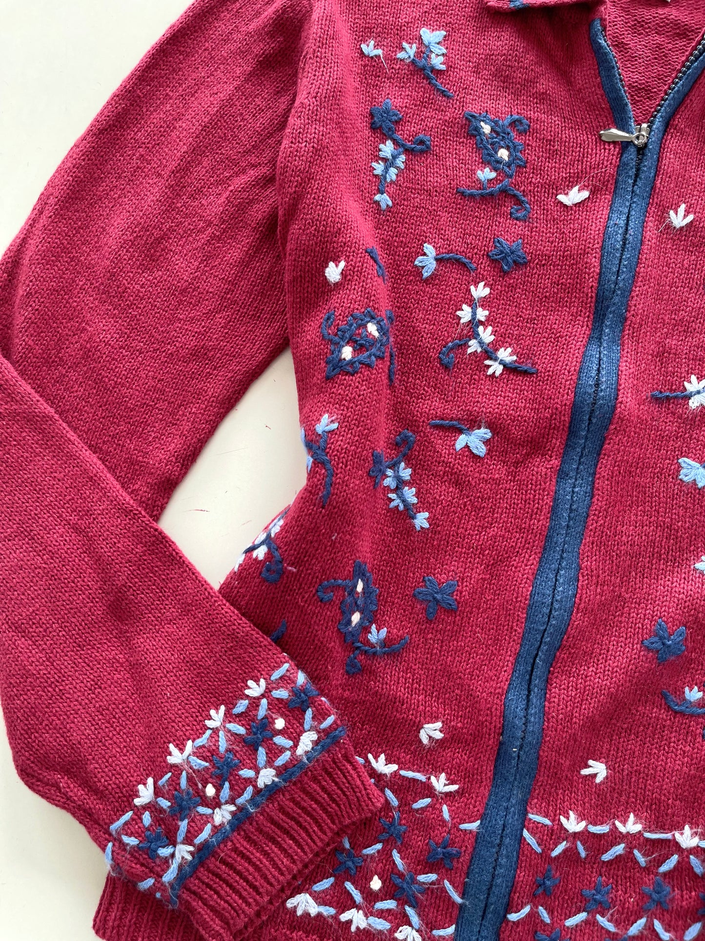 Draper'S & Damon'S Embroidered zipper-Bust 42