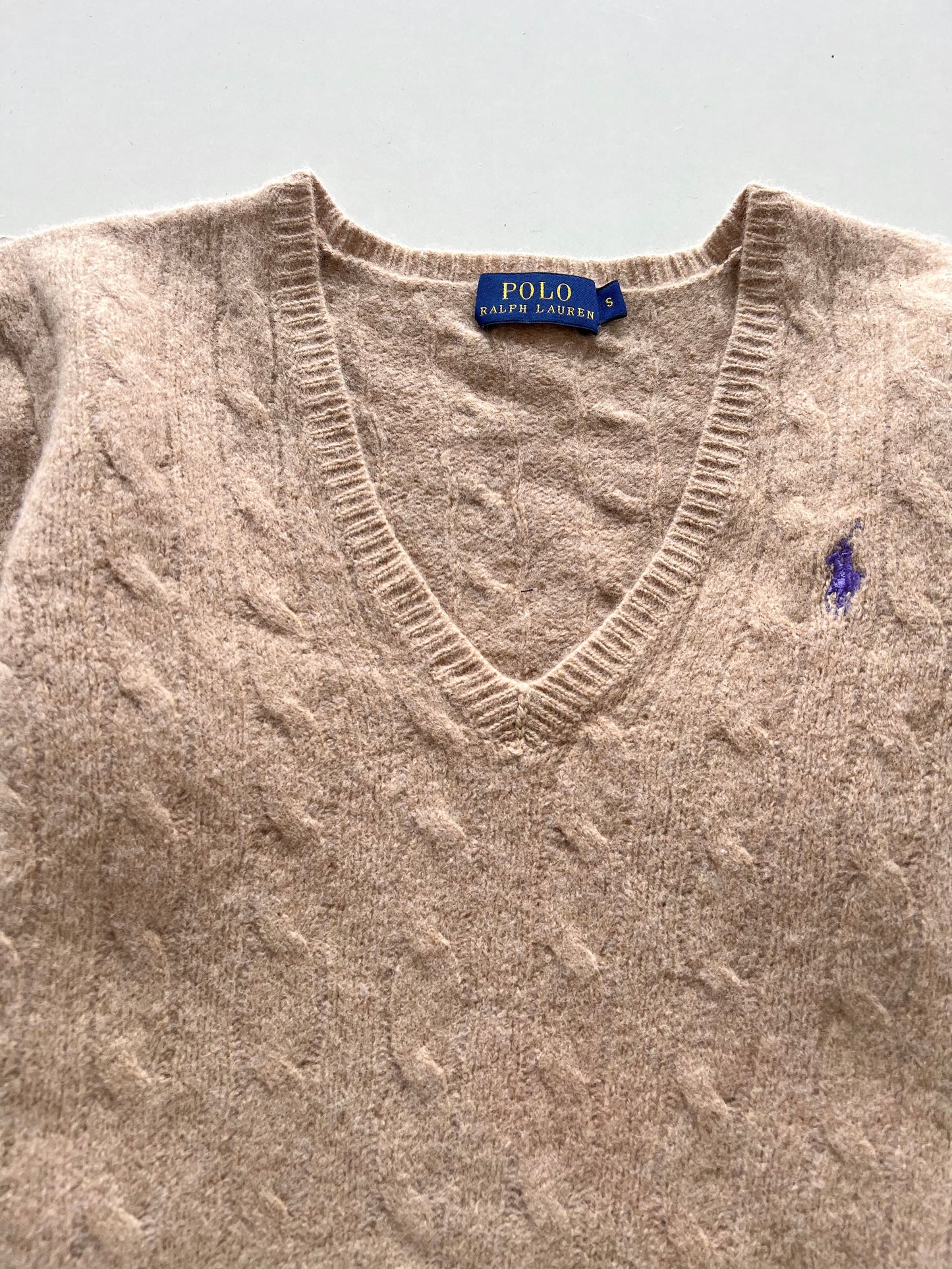 Ralph Lauren Pure Wool Vintage Sweater-Bust 30