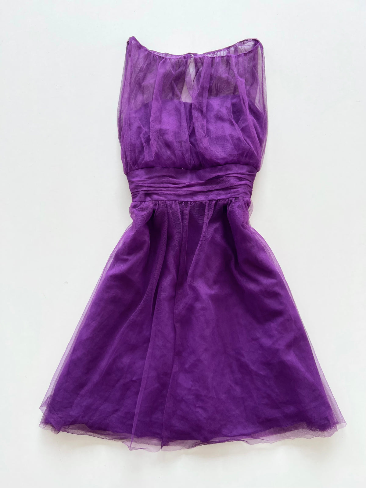 Purple Vintage Dress-Bust 30