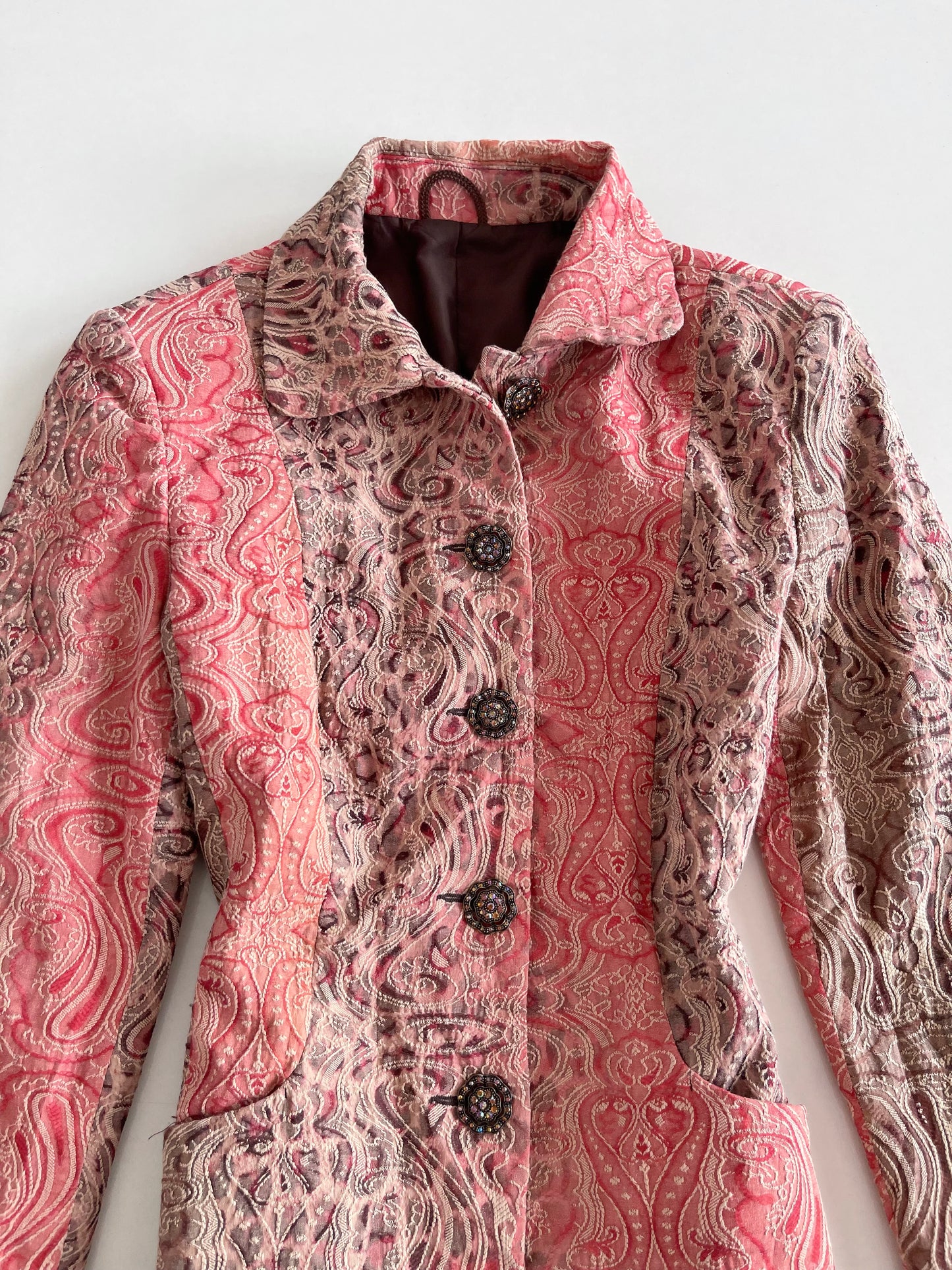Vintage Embroidered Blazer-Bust 34