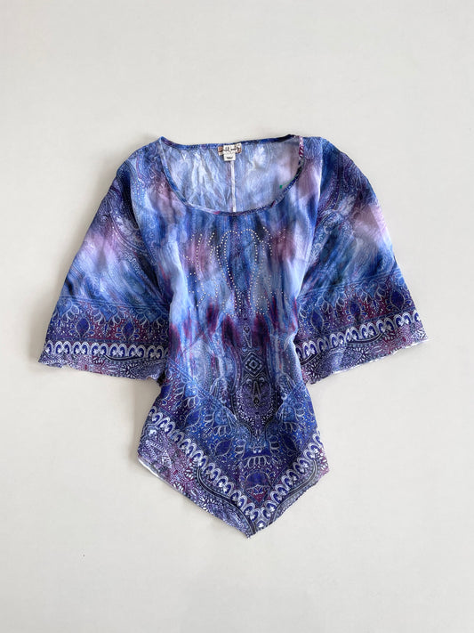World Unity Vintage Sheer Top-Bust 50 to 58