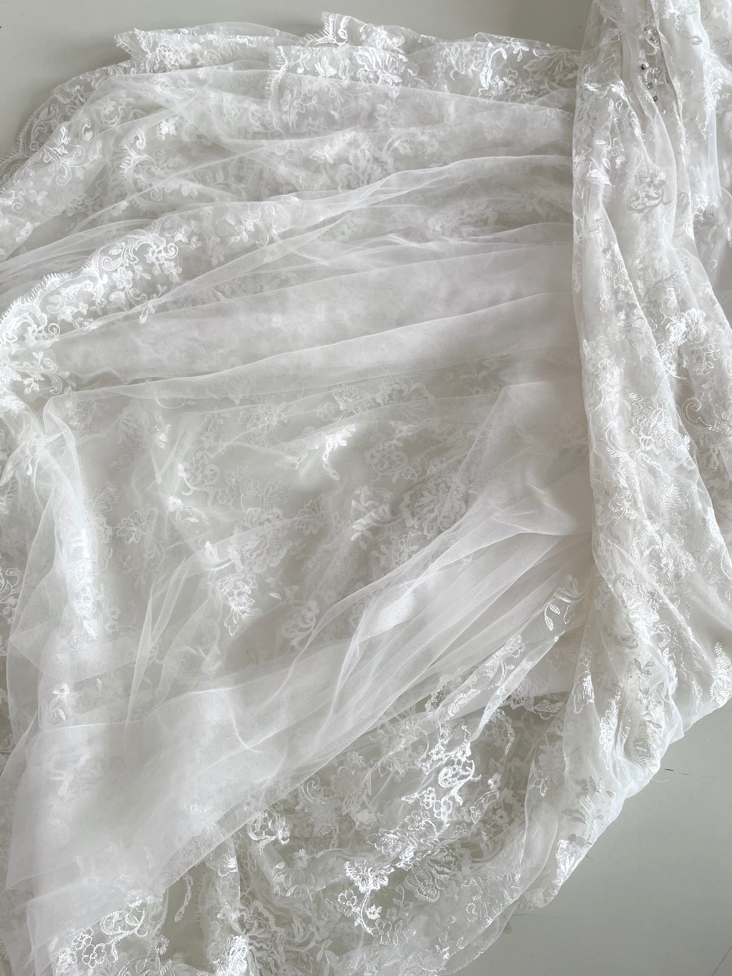 Vintage Embroidered Dress-Bust 36