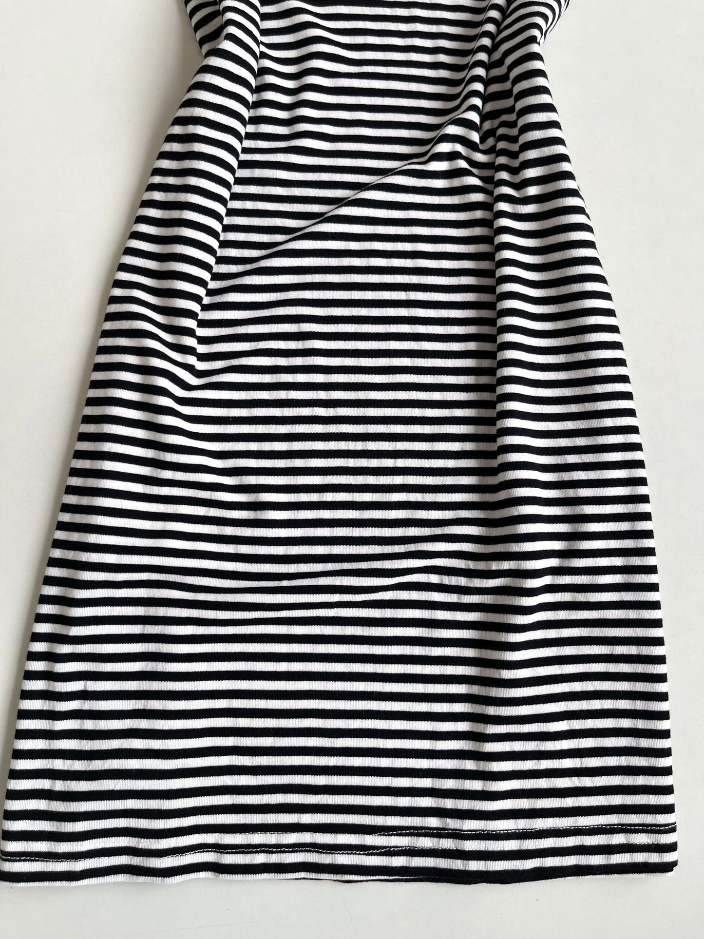 Striped Hooded Dress-Bust 34 to 36