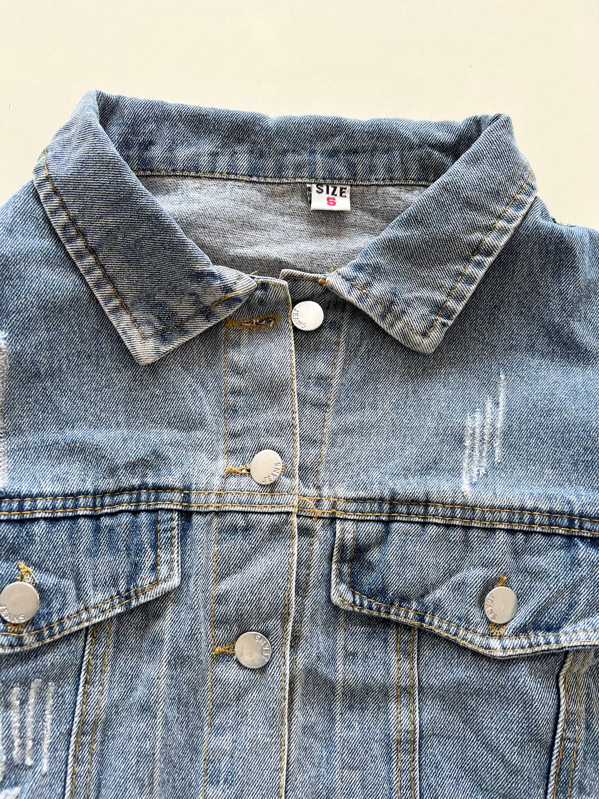 Denim Jacket-Bust 40