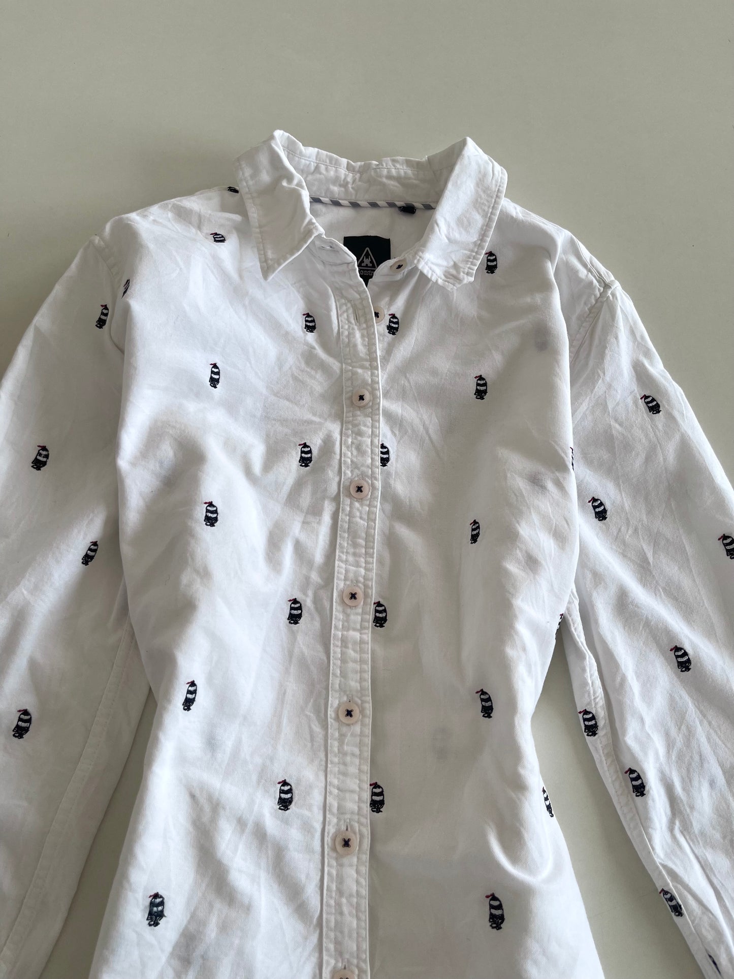 Gaasyra 100% Cotton Embroidered Shirt-Bust 42