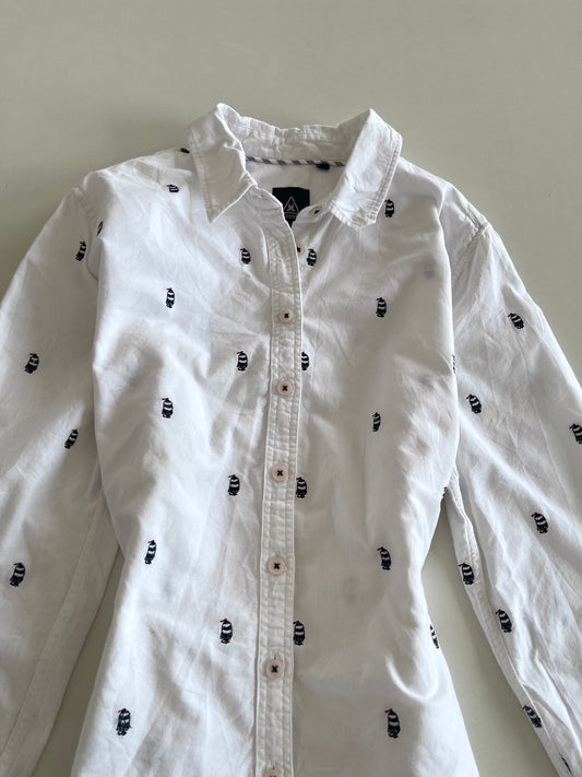 Gaasyra 100% Cotton Embroidered Shirt-Bust 42