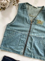 Load image into Gallery viewer, Denim Vest-Bust 32