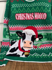 Christmas Sweater with bell-Chest 40