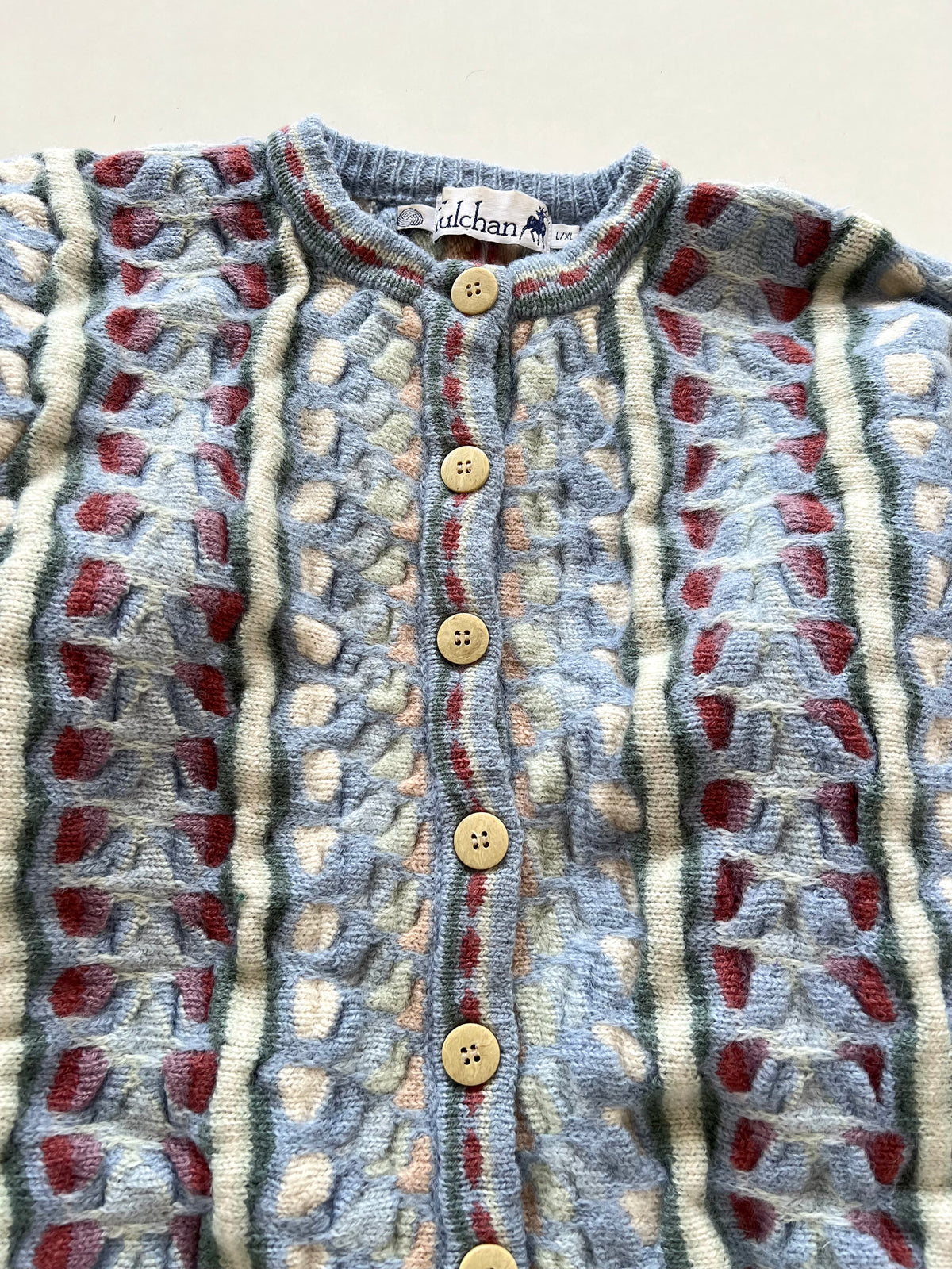 Tulchan Pure New Wool Vintage Cardigan-Bust 48