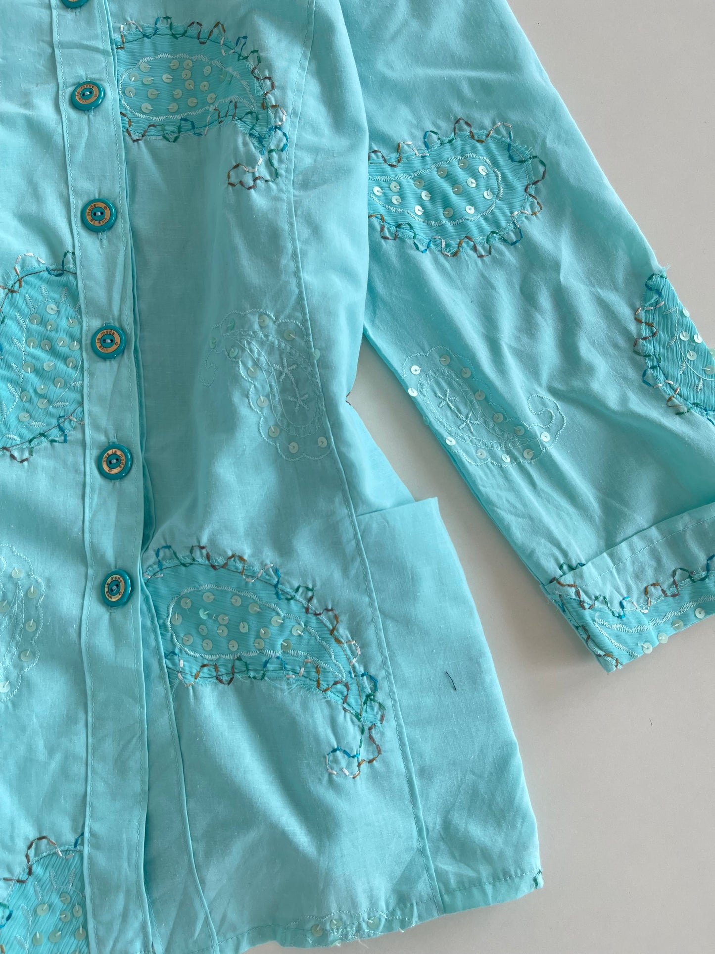 Embroidered Top-Bust 44