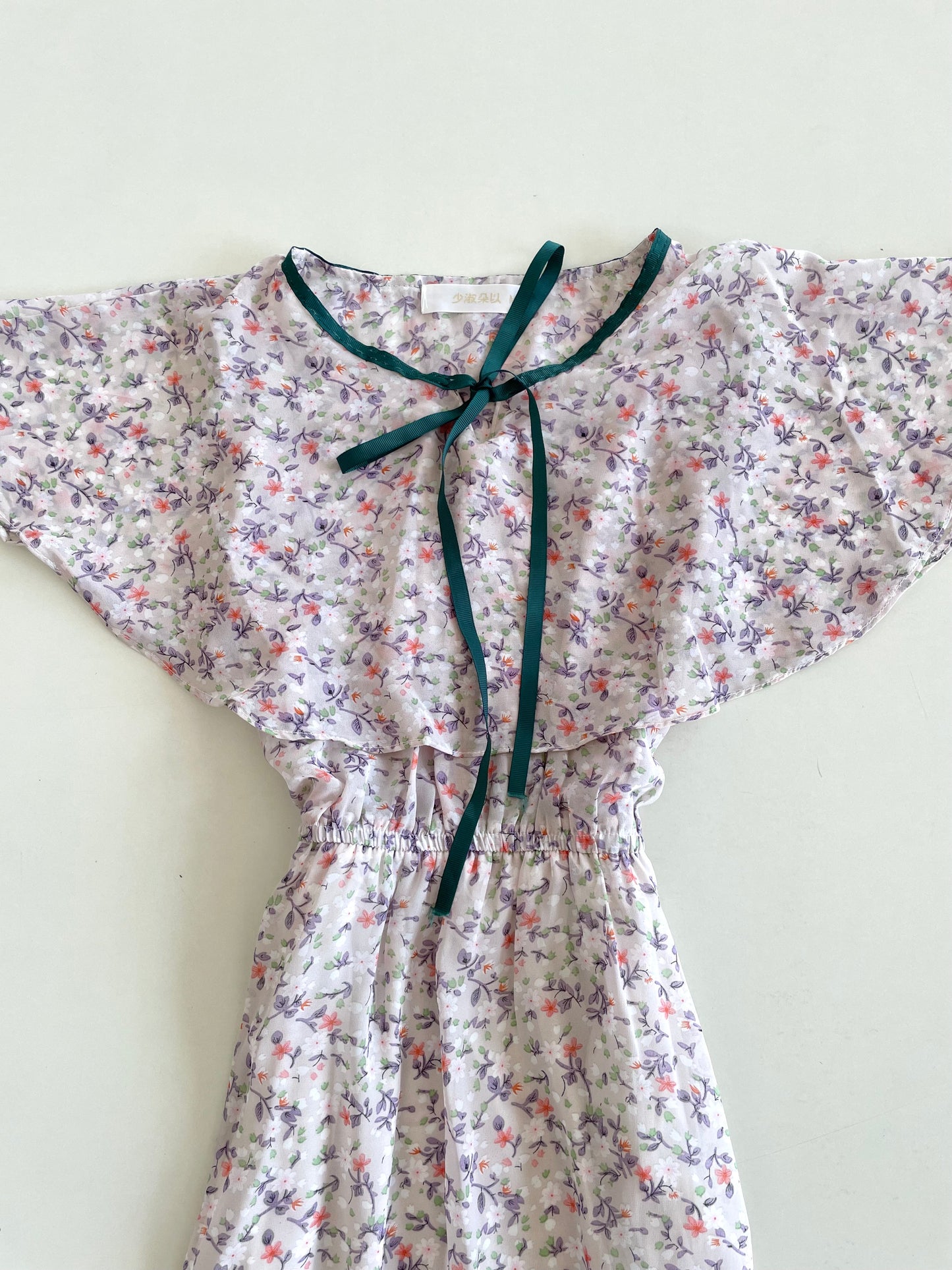 Floral Korean Dress-Bust 36 to 38