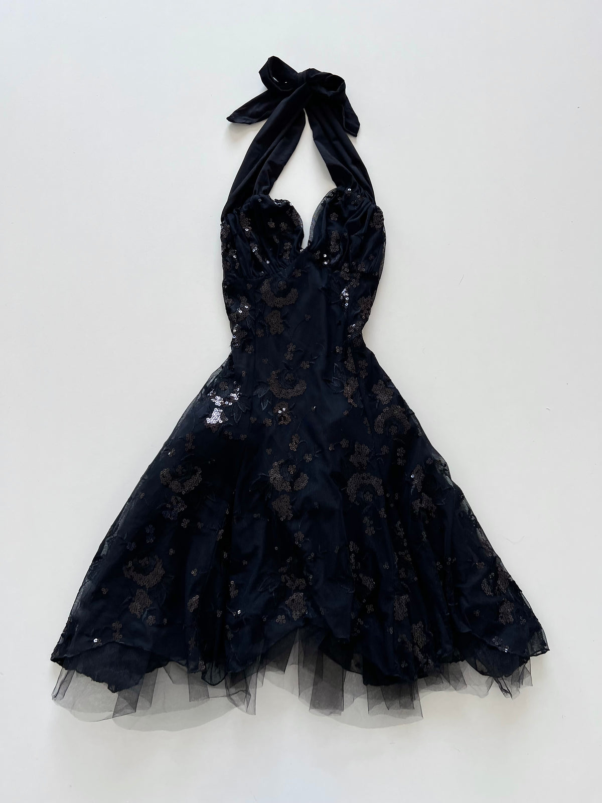 Lissa Sequin Vintage Dress-Bust 34 to 36