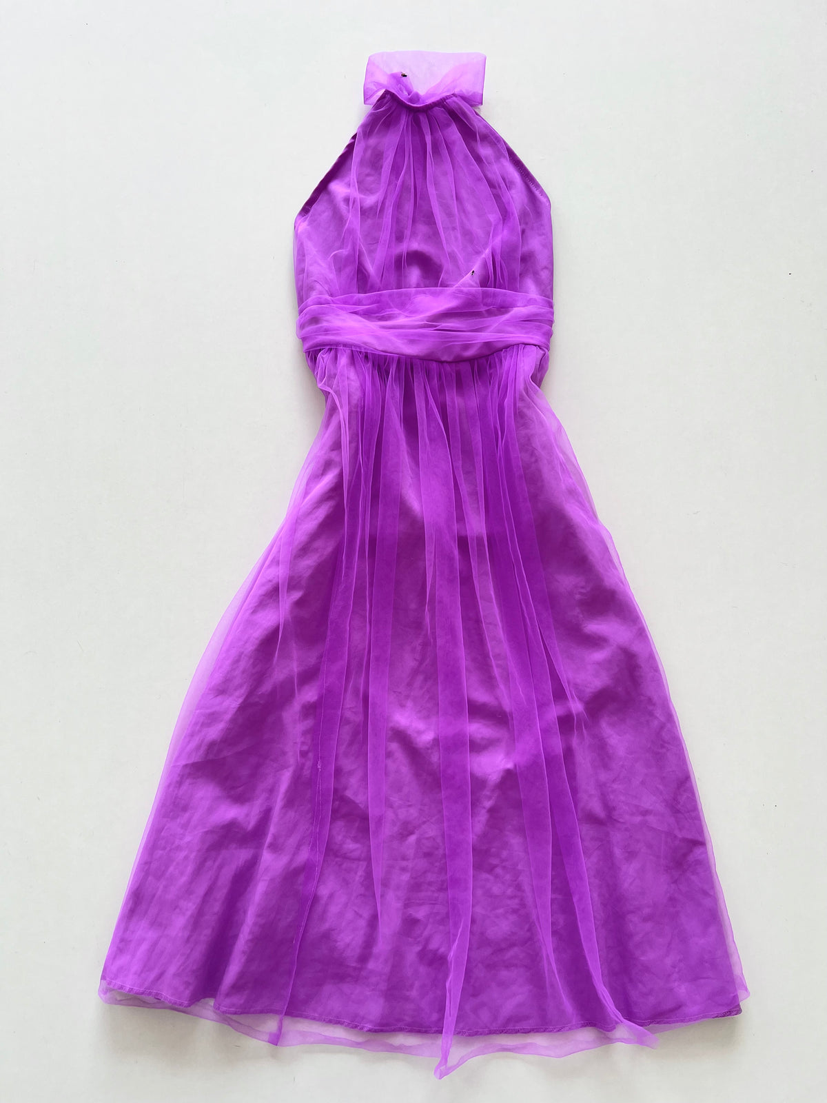 Purple Vintage Dress-Bust 34