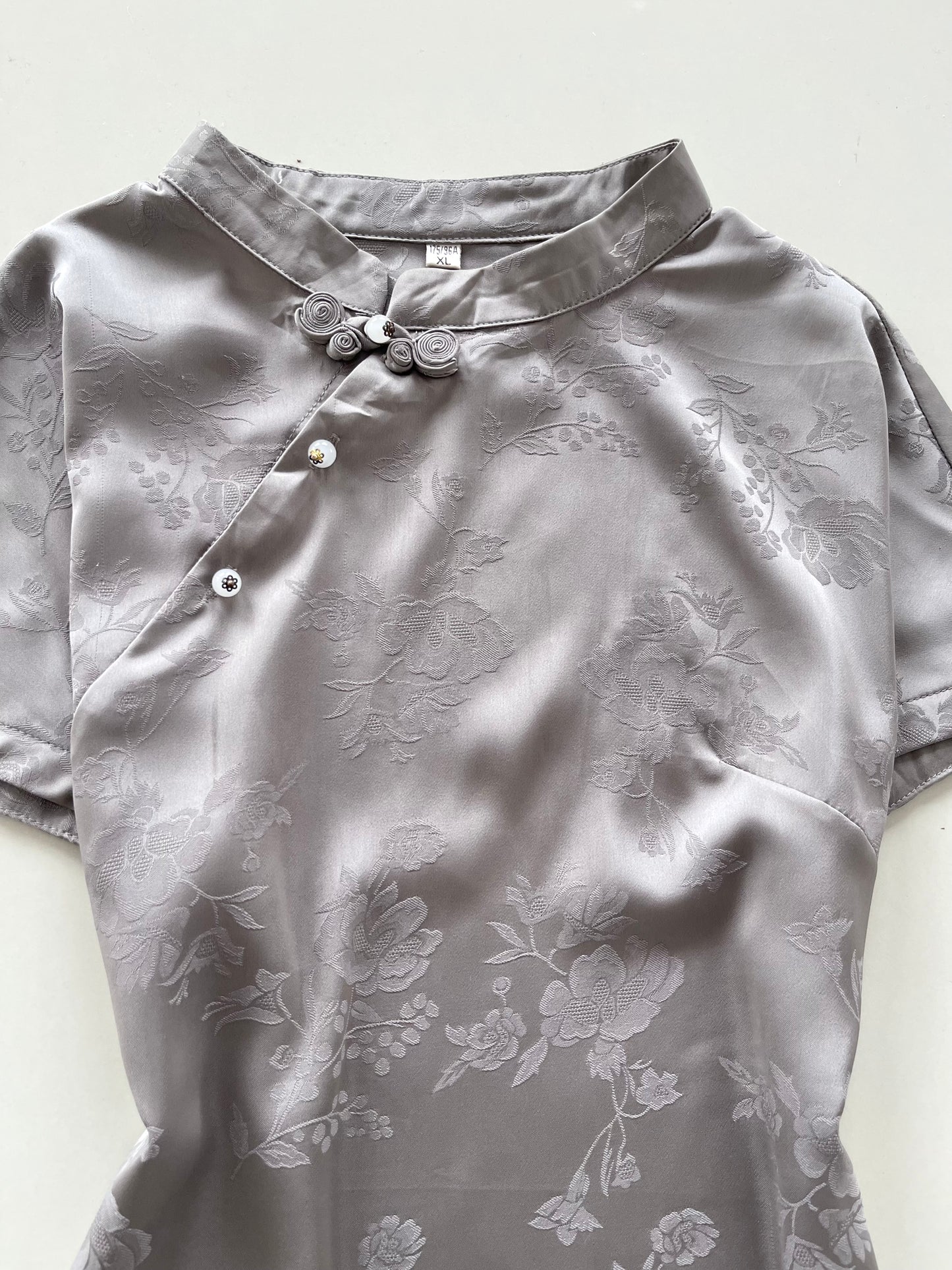 Satin Qipao Top-Bust 38