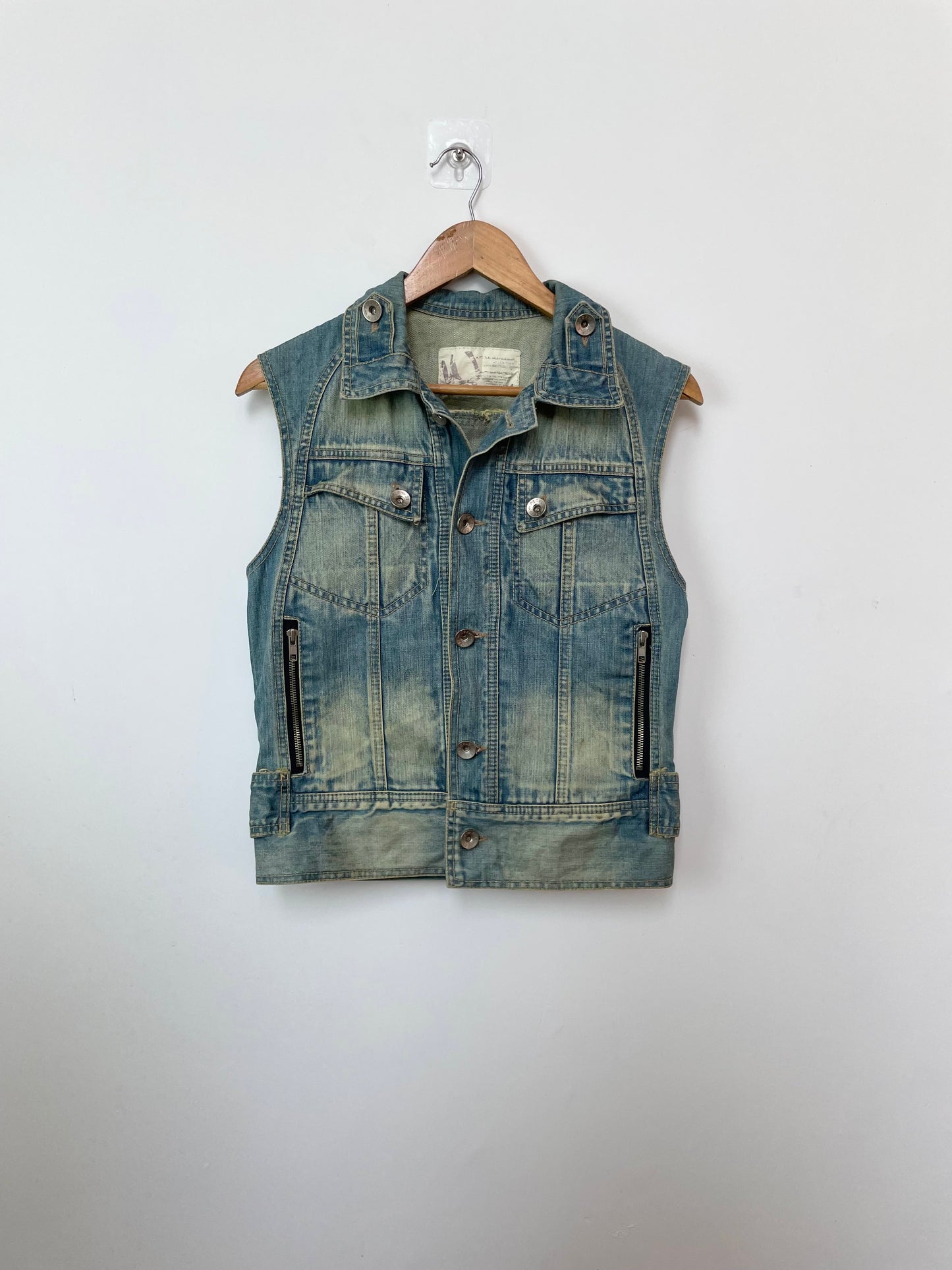 People Jeans Denim Vest-Bust 36