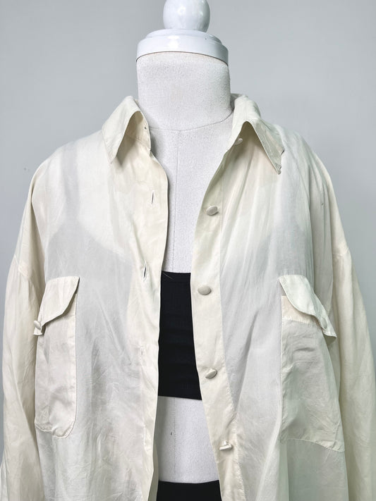 Carla Morghen Pure Silk Shirt-Bust 44