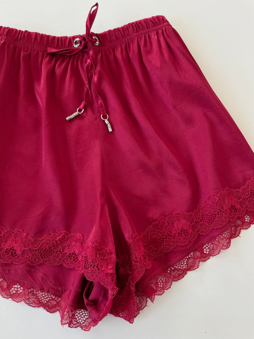 Satin Lace Shorts-Waist 32 to 36