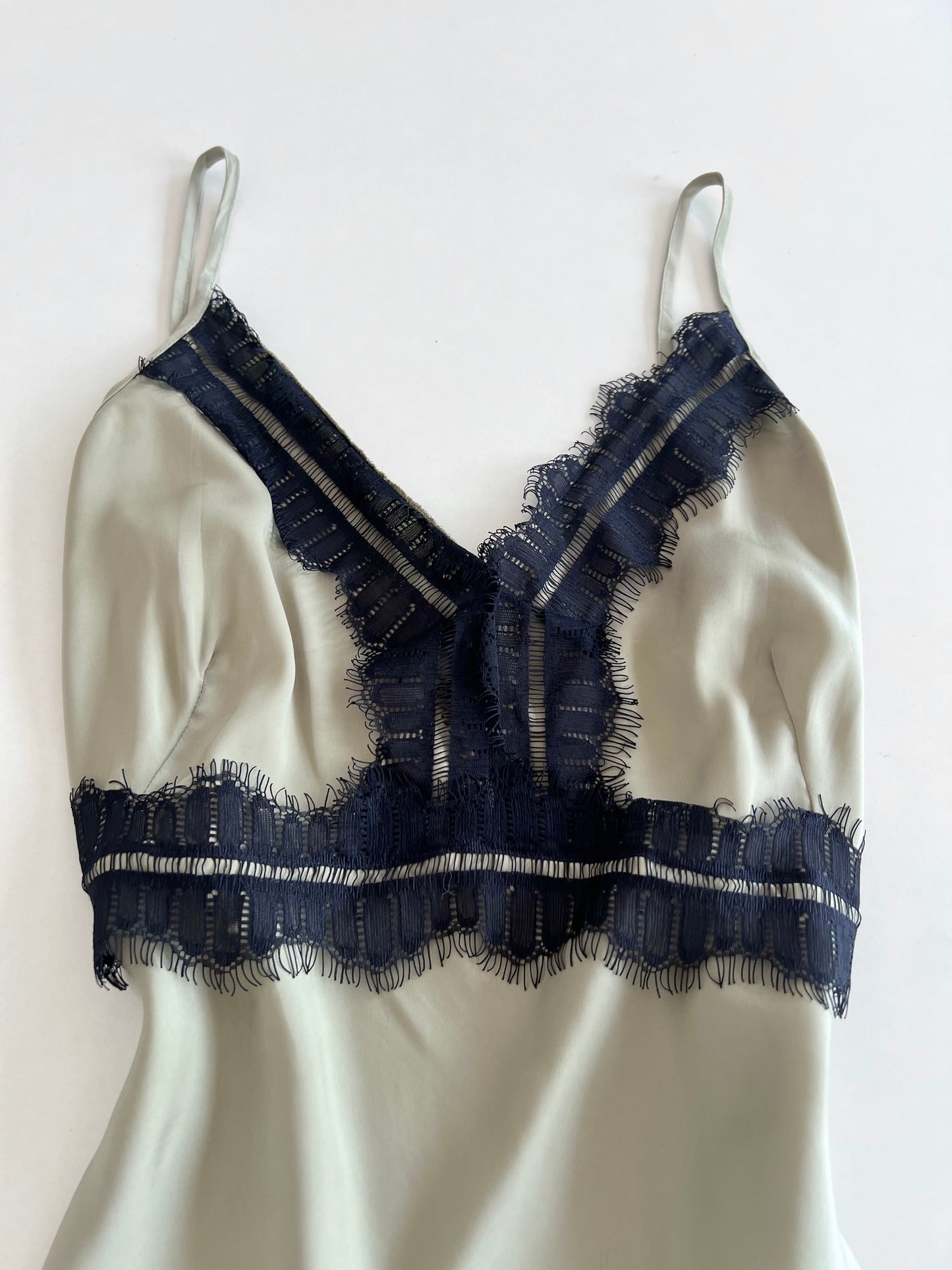 Next Satin Lace Top-Bust 34