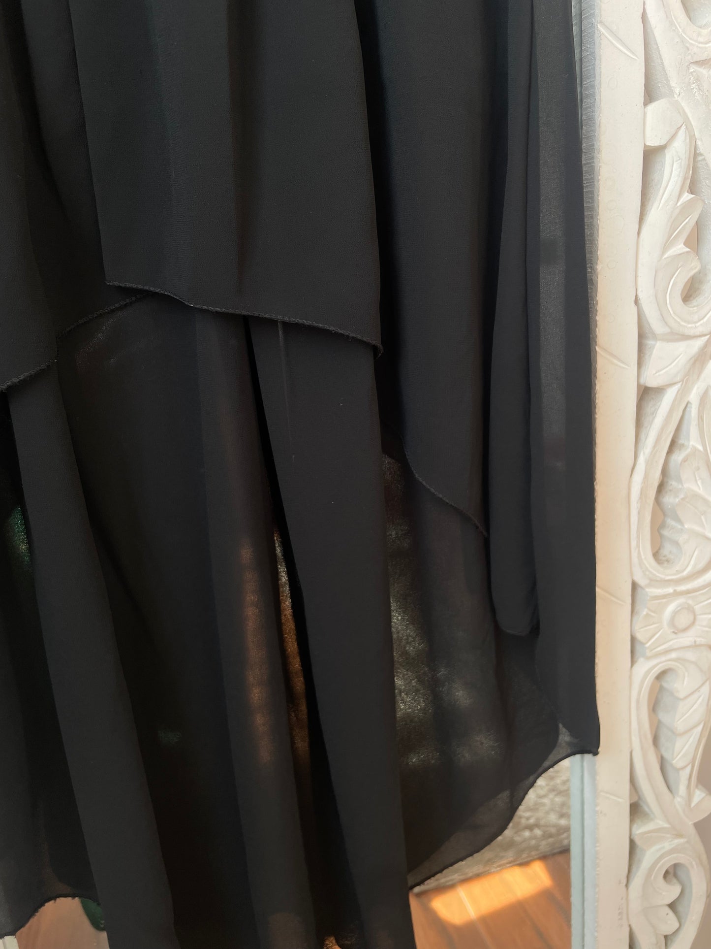 Solid Black Skirt-Waist 30 to 34