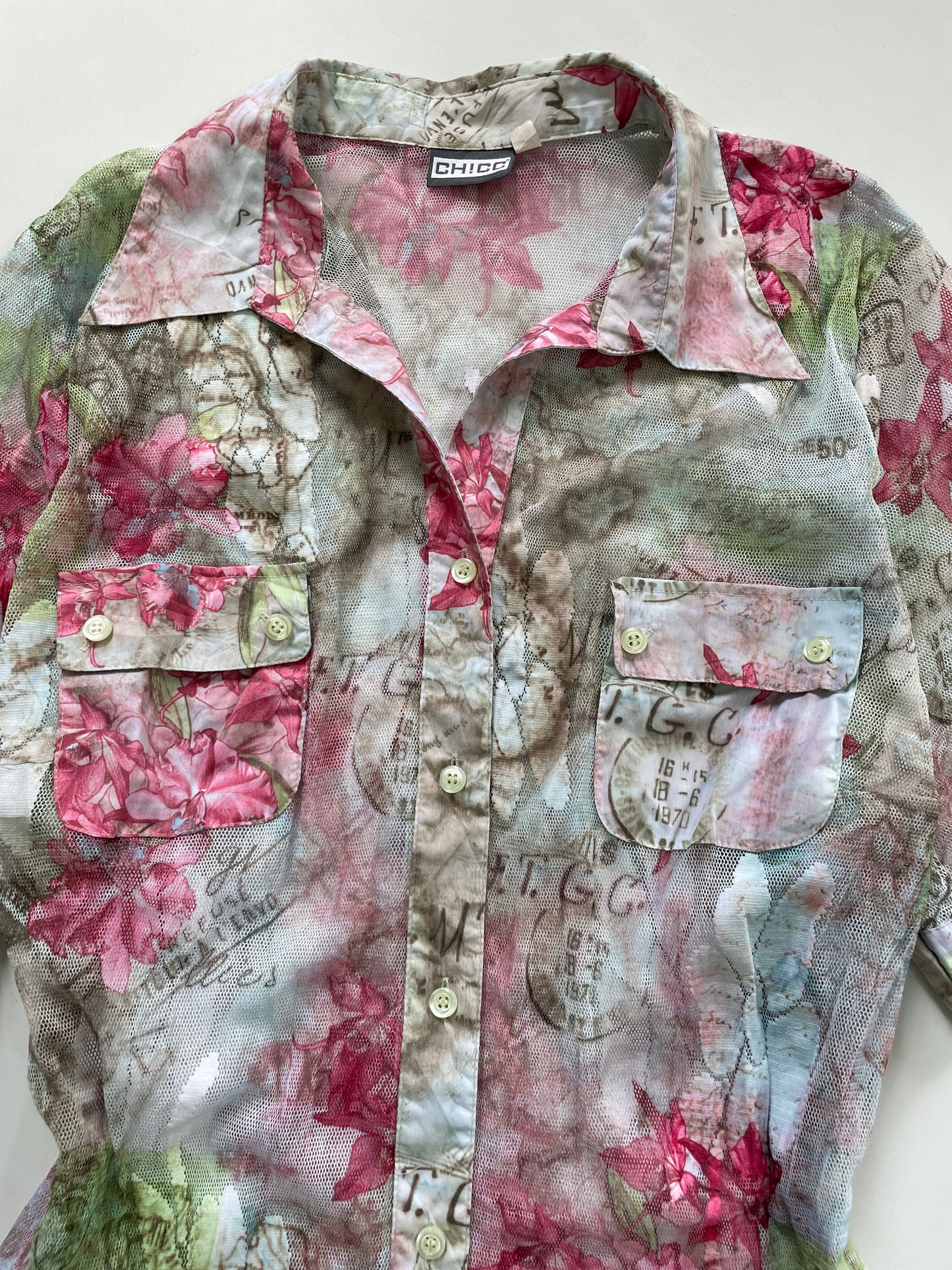 Sheer Shirt-Bust 52